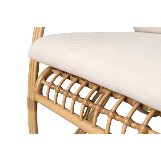Lloyd Flanders Riviera Dining Armchairs frame detail