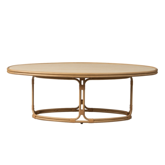 Riviera 50" Oval Cocktail Table front