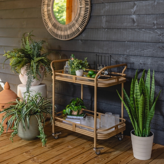 Riviera Bar Cart lifestyle