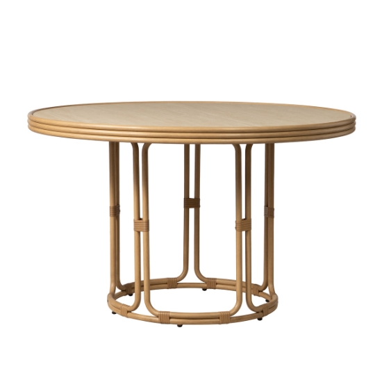 Riviera 48" Round Dining Table side
