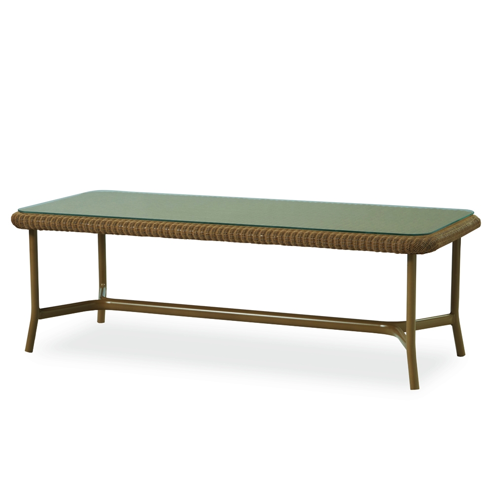 Lloyd Flanders Solstice 52" Rectangular Cocktail Table - 83044