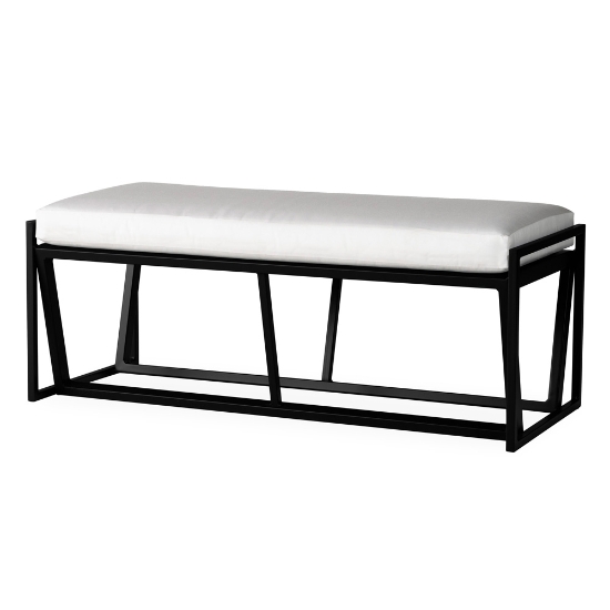 Lloyd Flanders Summit Loveseat Ottoman