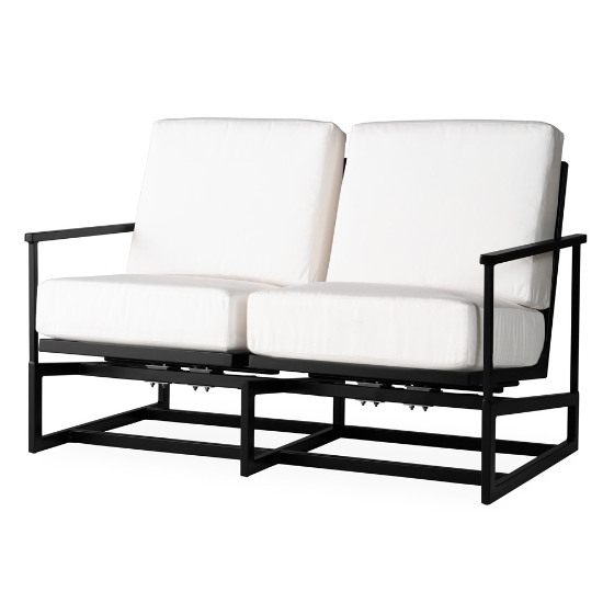 Lloyd Flanders Summit Spring Rocker Loveseat - 74047