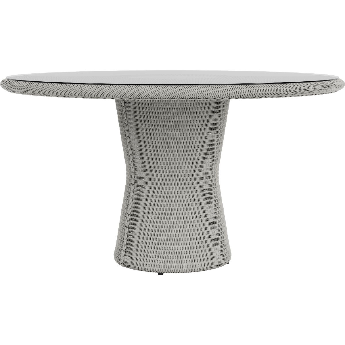 Lloyd Flanders Loom 54” Round Pedestal Dining Table