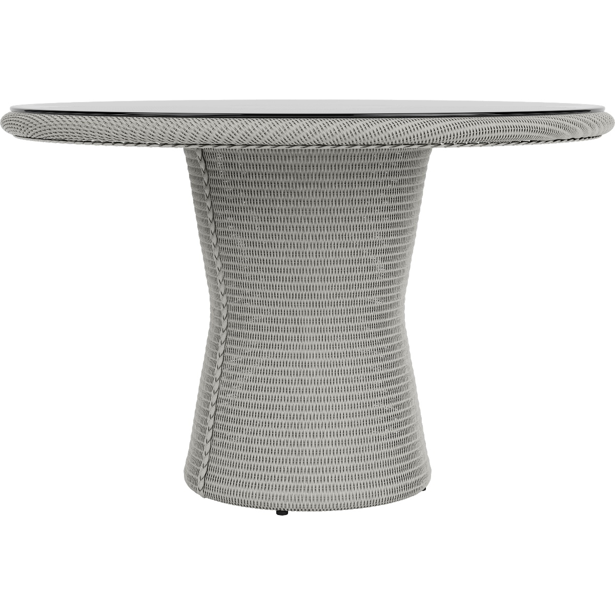 Lloyd Flanders Loom 48” Round Pedestal Dining Table