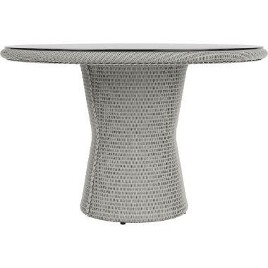Lloyd Flanders Loom 48” Round Pedestal Dining Table