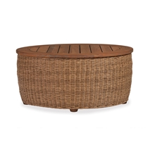 Tobago Hyacinth Wicker Cocktail Table