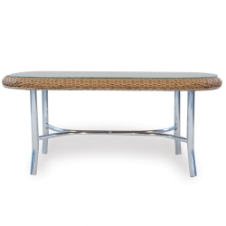Lloyd Flanders Weekend Retreat Oval Cocktail Table - 86147