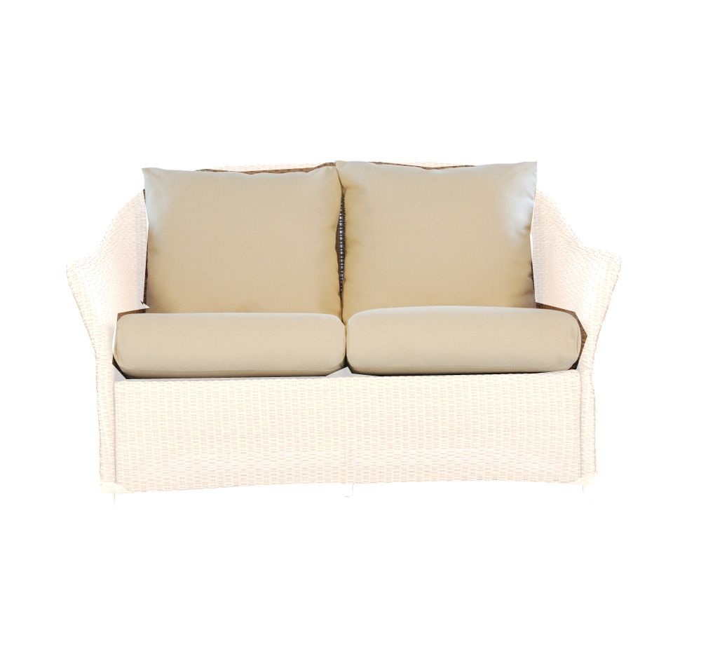 Lloyd Flanders Weekend Retreat Love Seat Cushions - 72950-72750