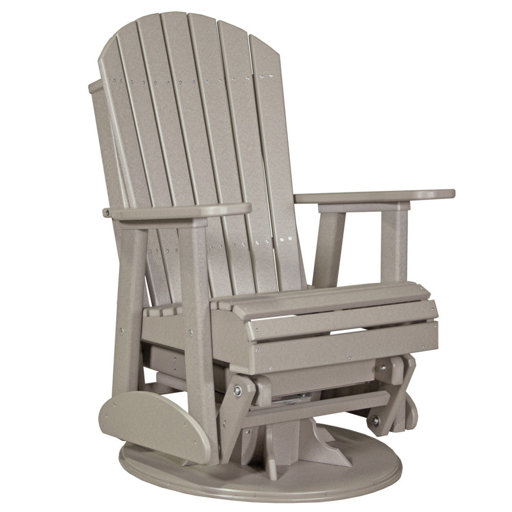 LuxCraft 2' Adirondack Swivel Glider - 2SAPG