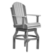 Motion base outdoor bar chairs