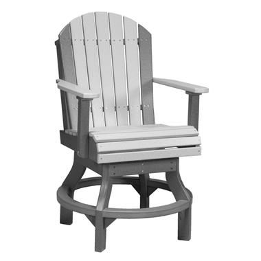 LuxCraft Adirondack Counter Swivel Chair - PASCC