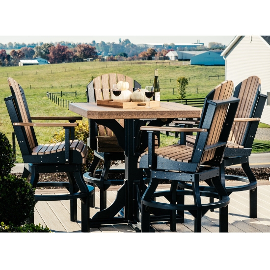 Small outdoor bar table