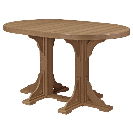 LuxCraft 4x6' Oval Bar Table - P46OTB