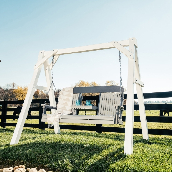 rust proof outdoor swing
