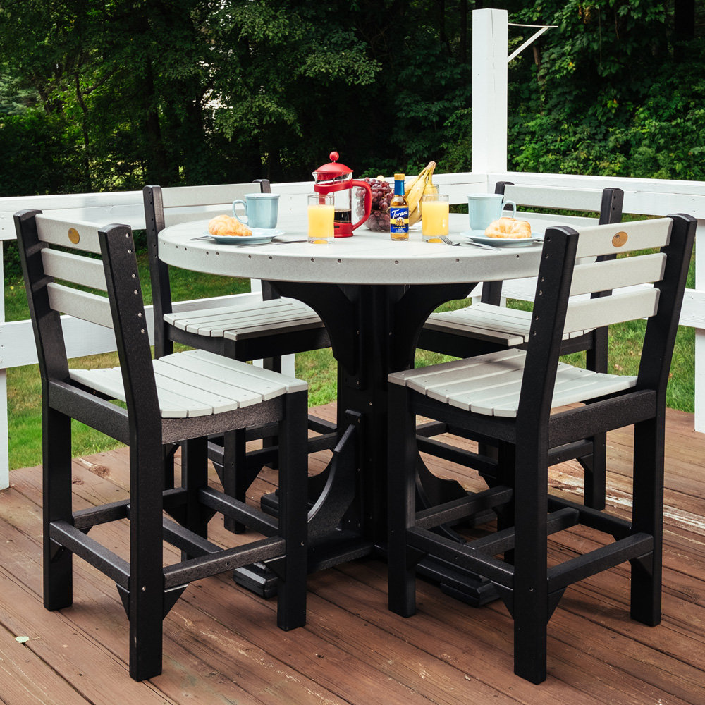 Luxcraft Classic Counter Height Patio Set For 4 Lc Classic Set5