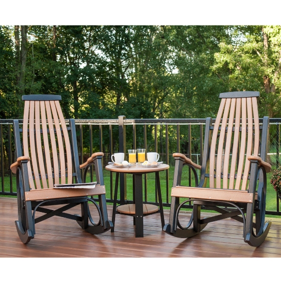 Faux wood poly furniture