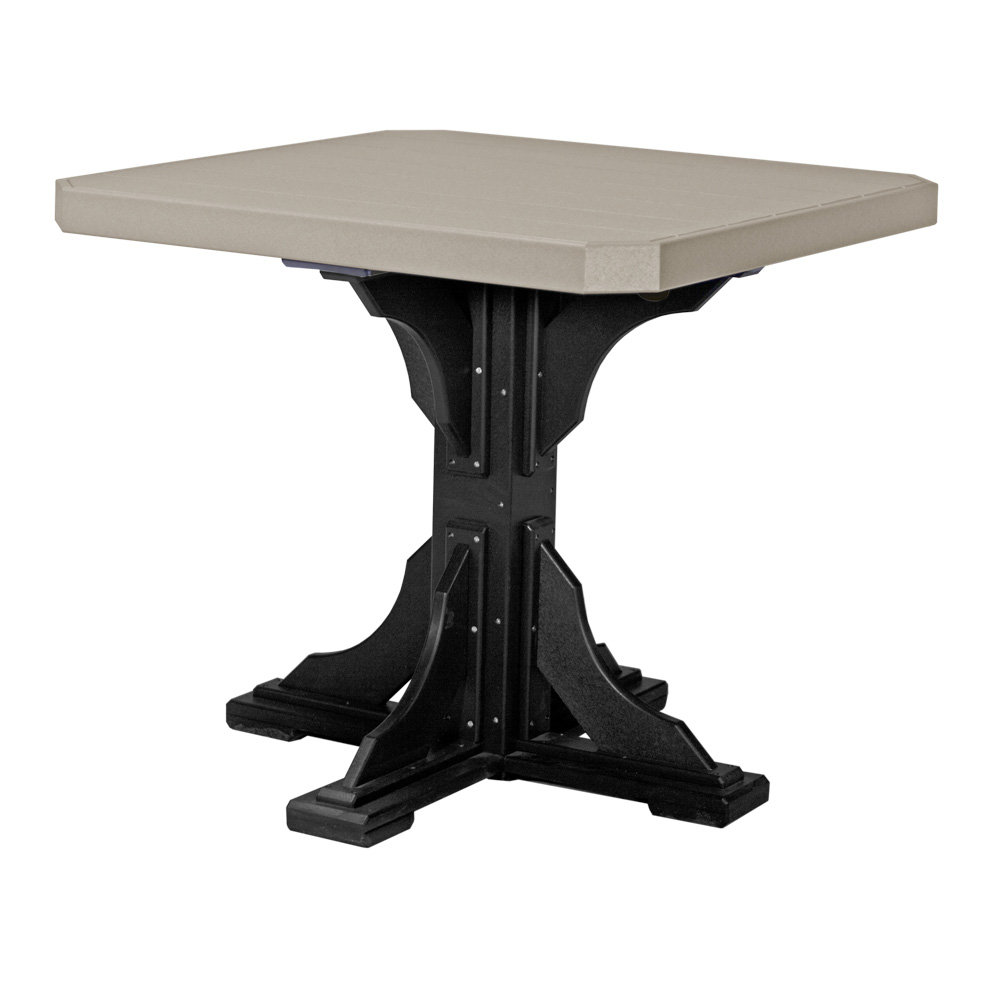 LuxCraft 41" Square Counter Height Table - P41STC