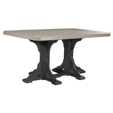 LuxCraft 4 x 6 Rectangular Counter Height Table - P46RTC