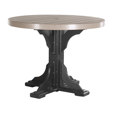 LuxCraft  4 Round Counter Height Table - P4RTC