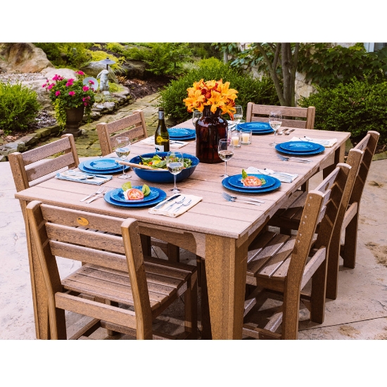 Weather resistant outdoor patio furniture