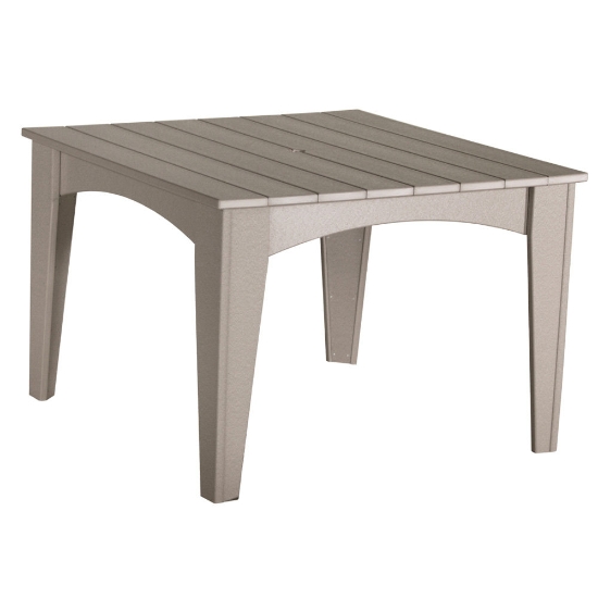 LuxCraft 44" Square Island Dining Table - IDT44S