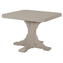 LuxCraft 41" Square Dining Table - P41STD