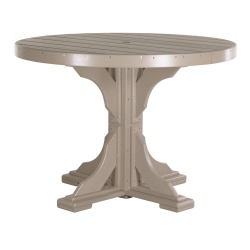 LuxCraft 4 Round Dining Table - P4RTD