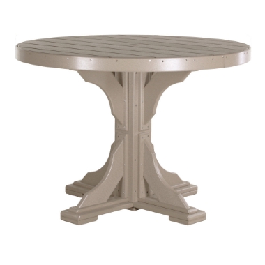 LuxCraft 4 Round Dining Table - P4RTD
