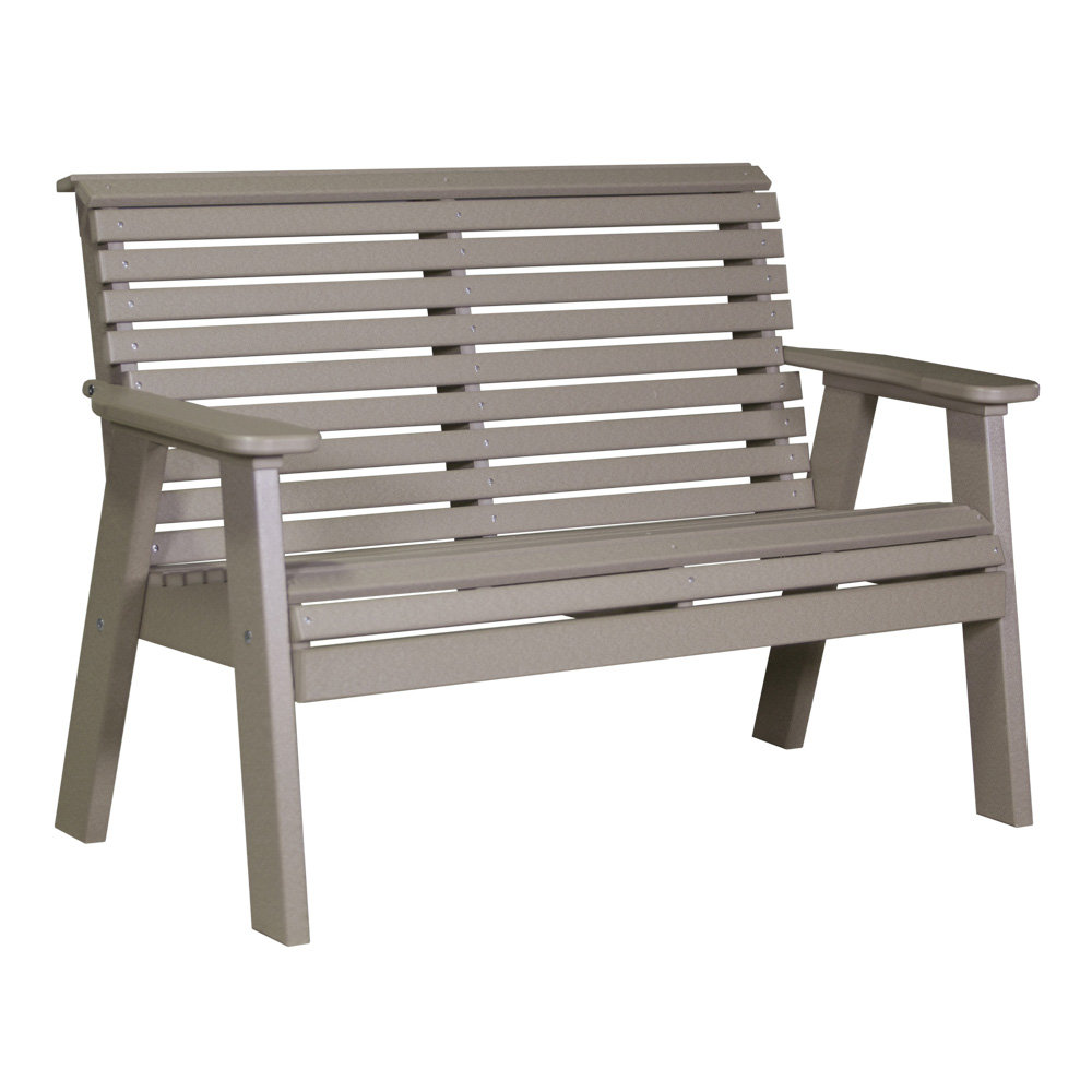 LuxCraft 4' Plain Bench - 4PPB