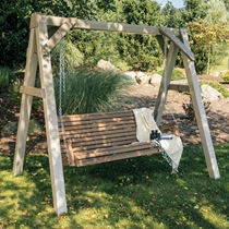 Plain Poly Swing and Stand Set