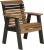 Antique Mahogany & Black - Premium Woodgrain