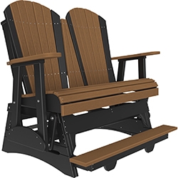 Antique Mahogany & Black - Premium Woodgrain