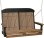 Antique Mahogany & Black - Premium Woodgrain