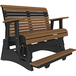 Antique Mahogany & Black - Premium Woodgrain