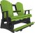 Lime Green & Black