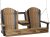 Antique Mahogany & Black - Premium Woodgrain