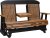 Antique Mahogany & Black - Premium Woodgrain