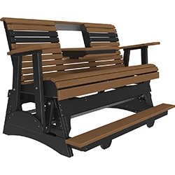 Antique Mahogany & Black - Premium Woodgrain