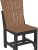Antique Mahogany & Black - Premium Woodgrain