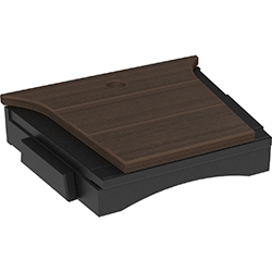 Brazilian Walnut & Black
