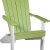 Lime Green & White