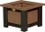 Antique Mahogany & Black - Premium Woodgrain