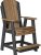 Antique Mahogany & Black - Premium Woodgrain