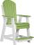 Lime Green & White