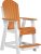 Tangerine & White