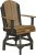 Antique Mahogany & Black - Premium Woodgrain