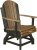 Antique Mahogany & Black - Premium Woodgrain