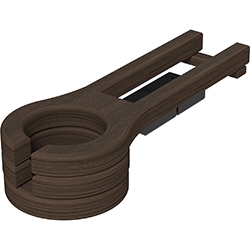 Brazilian Walnut & Black