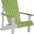 Lime Green & White
